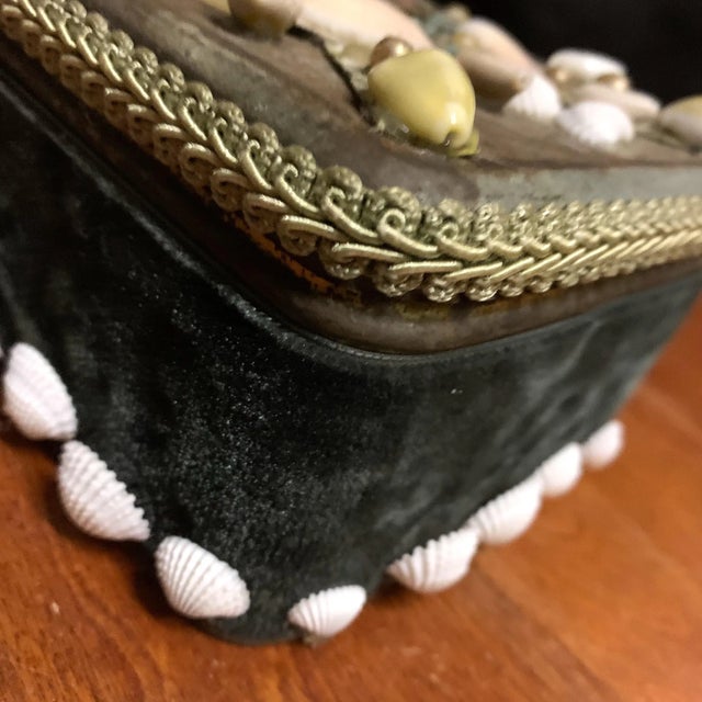 Antique French Folk Art Keepsake Box For Sale - Image 4 of 7