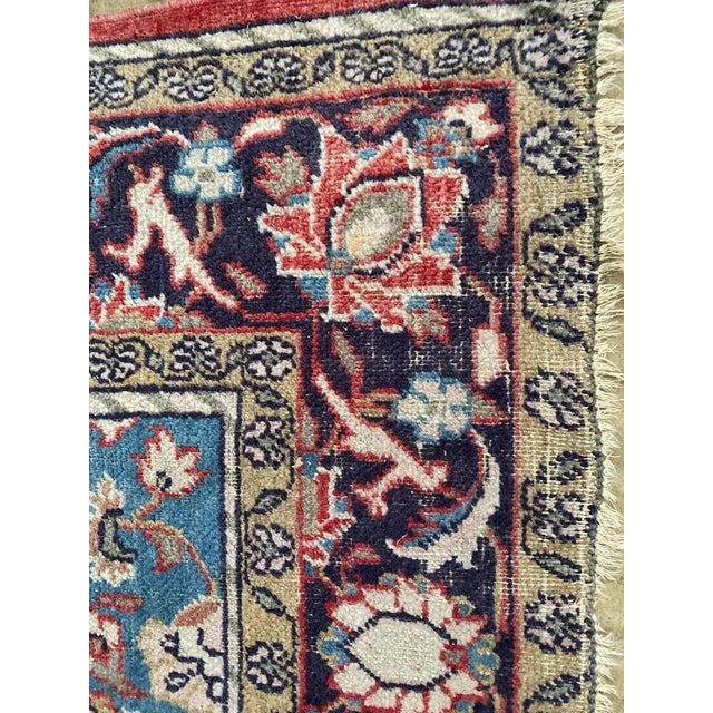 Mid-Century Rug with Floral Pattern For Sale - Image 14 of 16