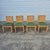 1990s Bielecky Brothers Organic Modern Coastal Cane Rattan Dining Chairs, Set of 4 For Sale - Image 9 of 9