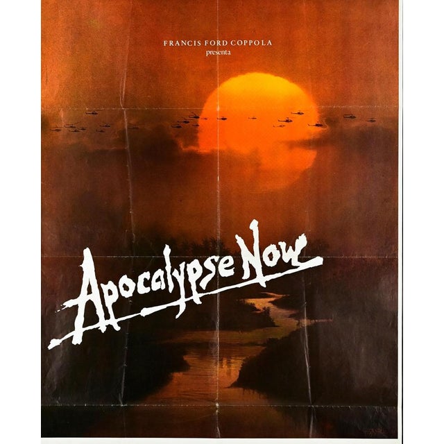 Vintage Two Sheet Apocalypse Now Poster, Italy, 1970s For Sale - Image 4 of 5
