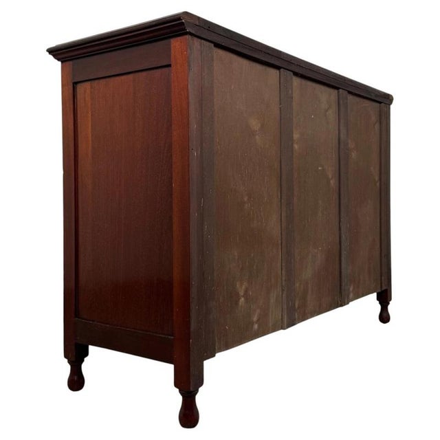 Antique Early 20th Century English Edwardian Mahogany Sideboard For Sale - Image 11 of 13