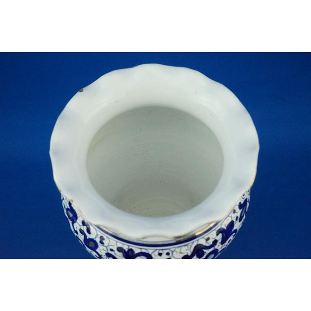 Albarello Ceramic Pharmacy Vase from Cacf, Faenza, Italy, 1960s For Sale - Image 14 of 18