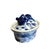 Late 20th Century Chinoiserie Blue & White Chinese Koi Fish Oval Vessel / Tureen / Covered Dish / Box With Lid For Sale - Image 5 of 10