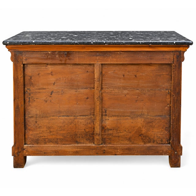 Wood 19th Century Louis Philippe Secretary in Walnut Veneer and Burr Walnut For Sale - Image 7 of 10
