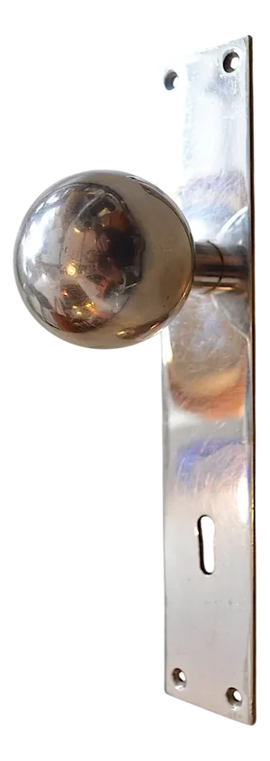 Small Art Deco Bauhaus Doorknob, 1930s