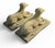 Charming pair of recumbent greyhound (or whippet) statues inspired by classic English estate gardens. Cast in...