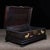 Dark Hardwood Storage Chest, Mother-of-Pearl Shell Inlay, Mandarin Ducks & Deer, Chinoiserie Decorative Treasure Box ## Dimensions For Sale - Image 9 of 10
