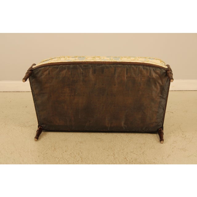 Meyer Gunther French Louis XVI Upholstered Loveseat For Sale - Image 17 of 18