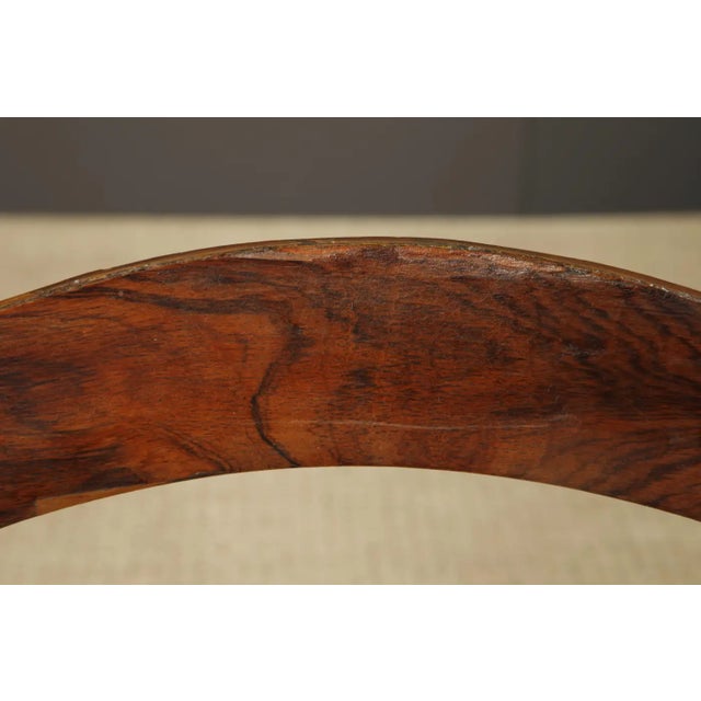 Wood Rustic French Mid-Century Modern Dining Chairs, Style of Charlotte Perriand For Sale - Image 7 of 18