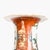 Pair of Antique Chinese Export Famille Rose Canton Orange Ground Vases or Urns For Sale - Image 12 of 12