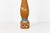 Brown 1970's Italian Folk Art Tall Hand-Painted Wooden Pepper Mill For Sale - Image 8 of 11