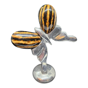 Vintage 4" Recycled Aluminum Butterfly