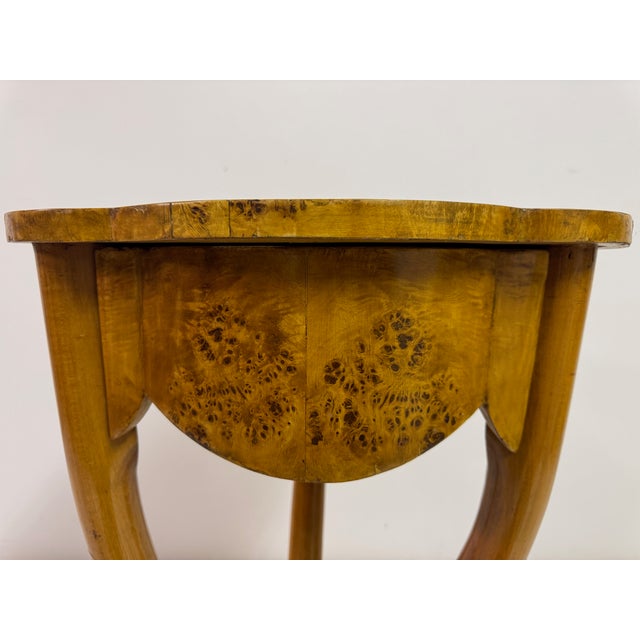 Italian Burr Wood Occasional Table, 1920s For Sale - Image 10 of 14