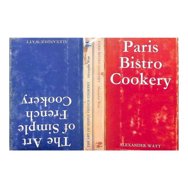 "Paris Bistro Cookery & the Art of Simple French Cookery" 1967 Watt, Alexander For Sale