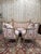 Louis XVI Living Room Sofa and Bergère Chairs in Painted Wood and Toile de Jouy, Set of 3 For Sale - Image 11 of 14