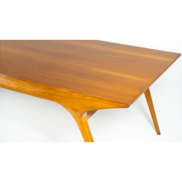 Large Mid-Century Walnut Dining Table from Carlo De Carli, 1950s For Sale - Image 3 of 18