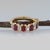 Ruby and Natural Diamond Band Ring – Stylish and Trending Fine Jewelry for Women, Size 6.75 For Sale - Image 9 of 9