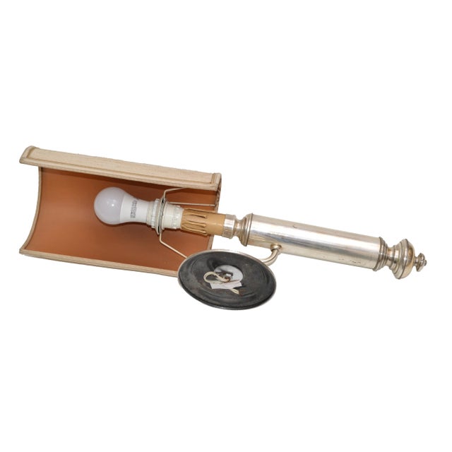 Silver Vintage Maison Lancel Sconces - a Pair For Sale - Image 8 of 12