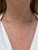 Contemporary Roberto Coin, 18k White Gold and Diamond Station Necklace For Sale - Image 3 of 5
