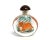 Reverse Painted Zodiac Animals Snuff Bottles - Set of 4 For Sale - Image 4 of 13