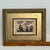 Vintage Signed Egyptian Papyrus Nile Hunting Scene in Textured Gold Frame For Sale - Image 13 of 13