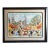 Signed & Numbered Limited Edition (31of 50) "Paris, La Place Du Tertre" a Montmartre II by French Artist Urbain Huchet (1930-2014) For Sale