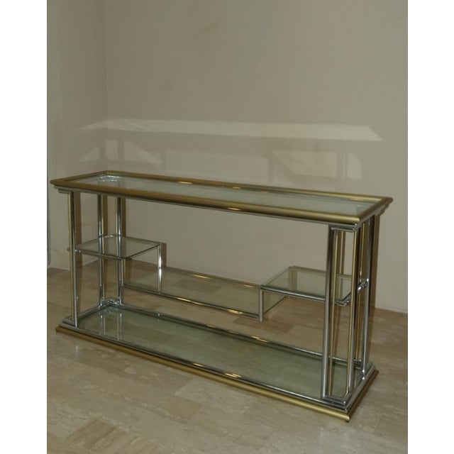 Hollywood Regency Console Table, Italy, 1970s For Sale - Image 13 of 18