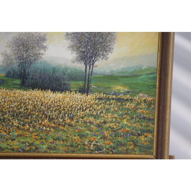Landscape, 2000s, Oil on Wood For Sale - Image 7 of 16