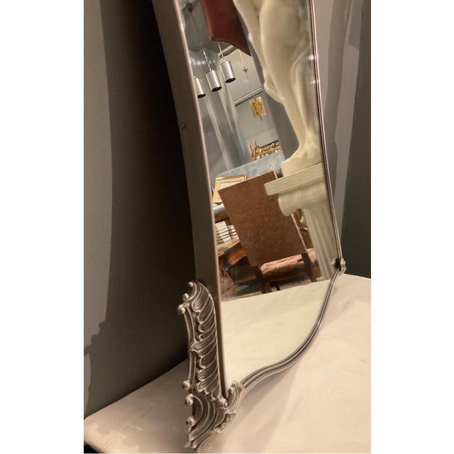 Mirror in Nickel, Italy, 1970 For Sale - Image 9 of 14