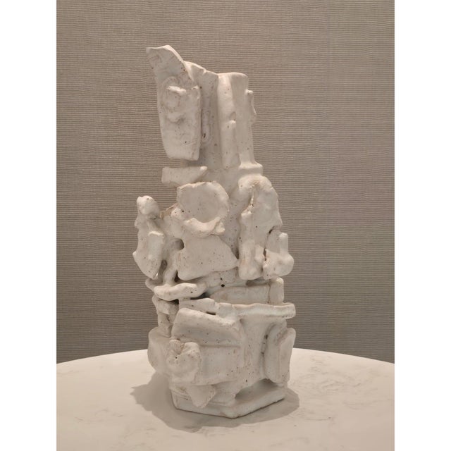 Las Meninas #1 — Sculptural Ceramic Vase by Diane Grant For Sale - Image 4 of 11