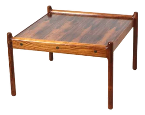 Vintage Coffee Table in Rosewood from C.F. Christensen Silkeborg, 1960s