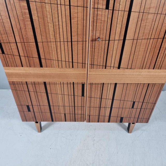 Vintage Wardrobe in Beech, 1970s For Sale - Image 11 of 14