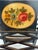 50's Regency Style Painted Black Chinoiserie Set of 2 Chairs For Sale - Image 4 of 12