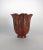 Marie Zimmermann Fluted Scarlet Floriform Vase, Circa 1915 For Sale In Los Angeles - Image 6 of 11