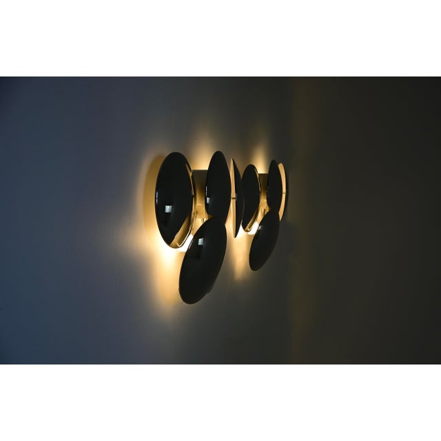 Silver Wall Lamps by Goffredo Reggiani for Reggiani, 1970s, Set of 2 For Sale - Image 8 of 13