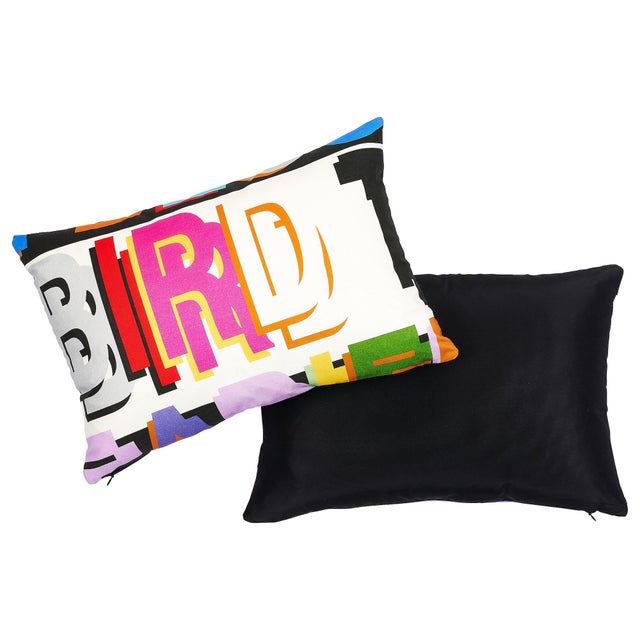 Contemporary Schumacher X Johnson Hartig Robert Burns Multicolor Pillow For Sale - Image 3 of 6