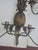 Very decorative Burnished Gilt Pineapple 4 arm candle wall Sconces made of Tole. Probably Italian..