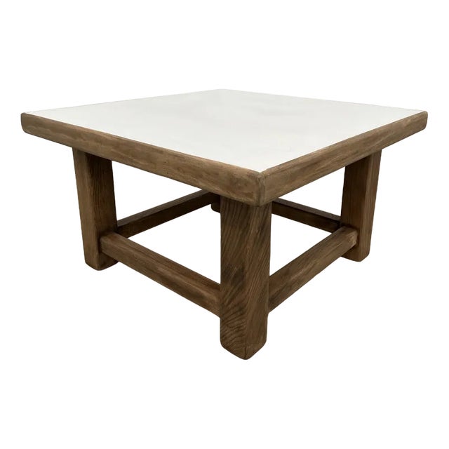 Modern Oak Coffee Table, 1970s For Sale