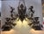 Coat of Arms Crest Wrought Iron Chandelier Light Fixture Hand Made Spanish Design Old World Castle For Sale - Image 4 of 14