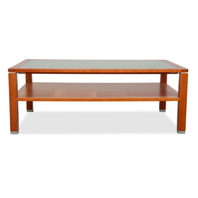 Coffee Table in Wood and Glass from Hülsta For Sale - Image 14 of 16