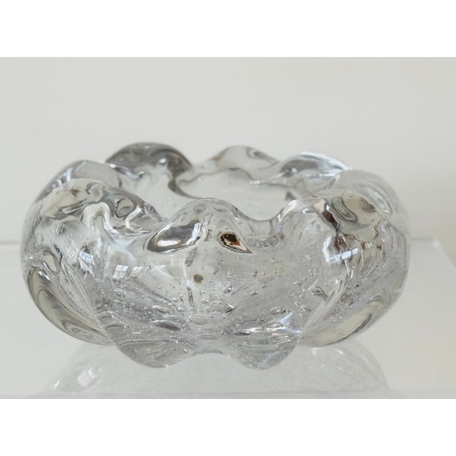 Ercole Barovier 1920’s Italian Blown Glass Bowl Attributed to Ercole Barovier For Sale - Image 4 of 13