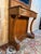 Art Nouveau Console Table with Mirror in Carved Oak For Sale - Image 3 of 9