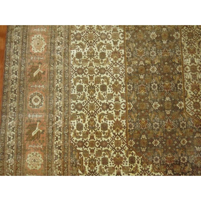 Antique Zabihi Collection Persian Tabriz Carpet - 9' x 13'5" For Sale - Image 4 of 8