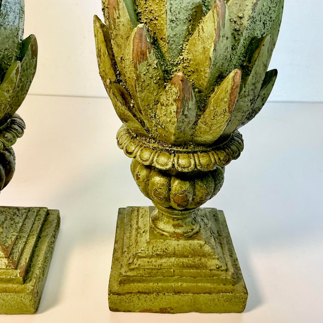 Mid-Century Neoclassical Hollywood Regency Greek Laurel Tree Topiaries - A Pair For Sale - Image 10 of 17
