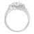 Show your never-ending love for flowers and diamonds by wearing this beautiful diamond ring. This amazing fashion ring is...