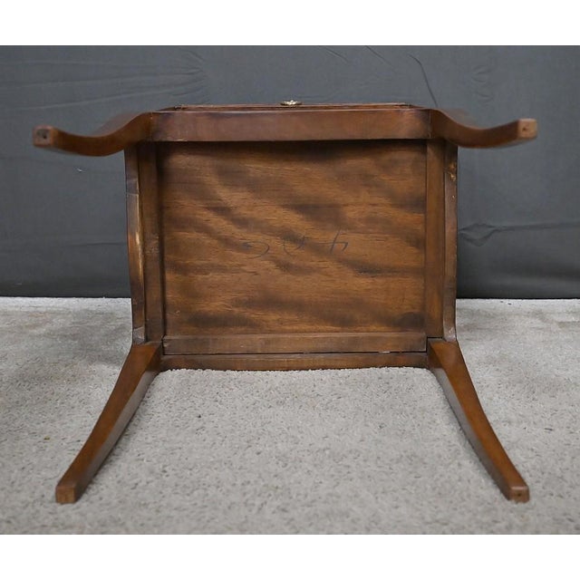 Mid-20th Century Louis XV-Louis XVI Transitional Marquetry Coffee Table For Sale - Image 17 of 18