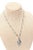 Silver 1930's Art Deco Sterling Silver, Hematite and Marcasite Necklace For Sale - Image 8 of 8