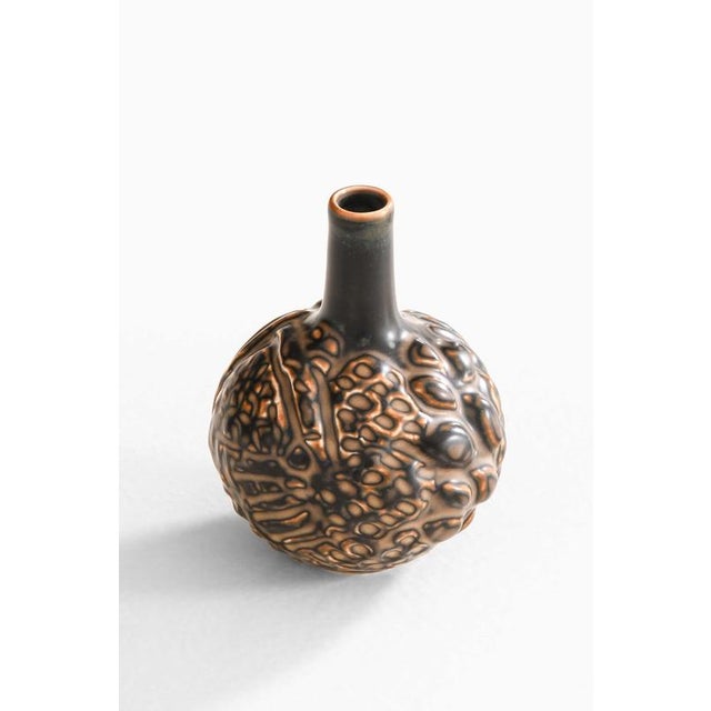 1950s Scandinavian Modern Vase in Ceramic from Axel Salto, 1950s For Sale - Image 5 of 6