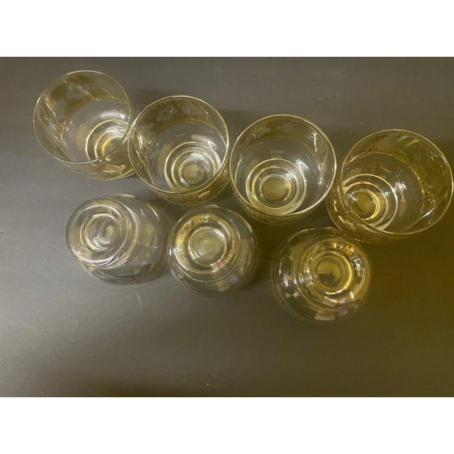 Capture the glamour of Mid-Century Modern hosting with this set of seven (7) glasses in the iconic Valencia pattern by...