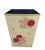 Add a touch of timeless charm to your home decor with this vintage metal wastebasket. Featuring a classic flared...
